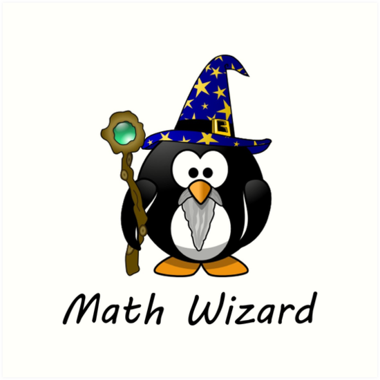 math-wizard-art-prints-by-geeknirvana-redbubble