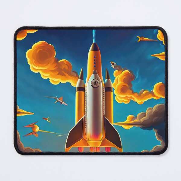 Item preview, Rocket at sunset designed and sold by lalylaura.