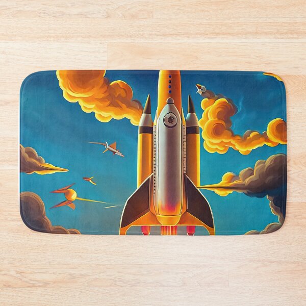 Item preview, Rocket at sunset designed and sold by lalylaura.