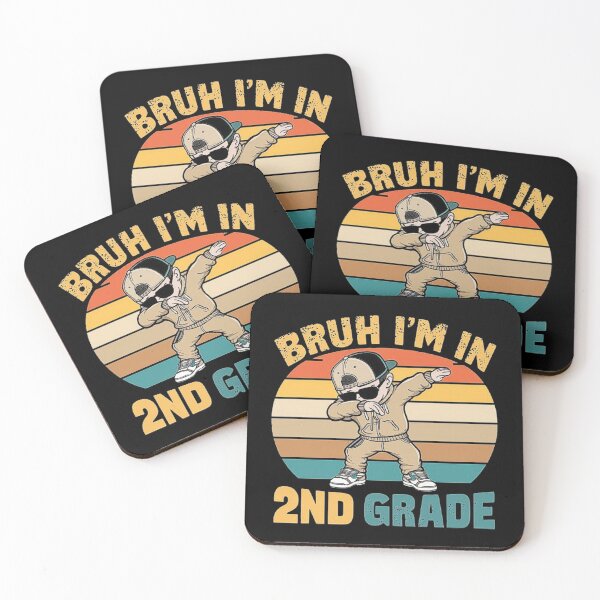 Item preview, Bruh, I’m in 2nd Grade - Funny Kids Statement designed and sold by love3617.