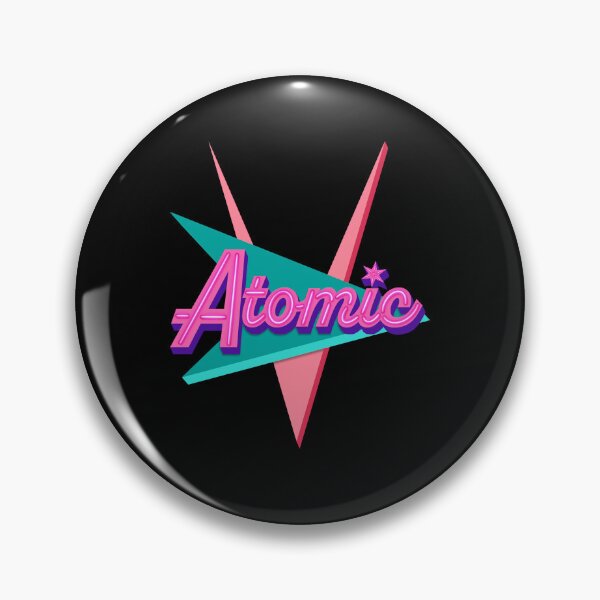 Item preview, Atomic - Mid Century Modern Space Age Groovy Sign designed and sold by By Aurora Sky.