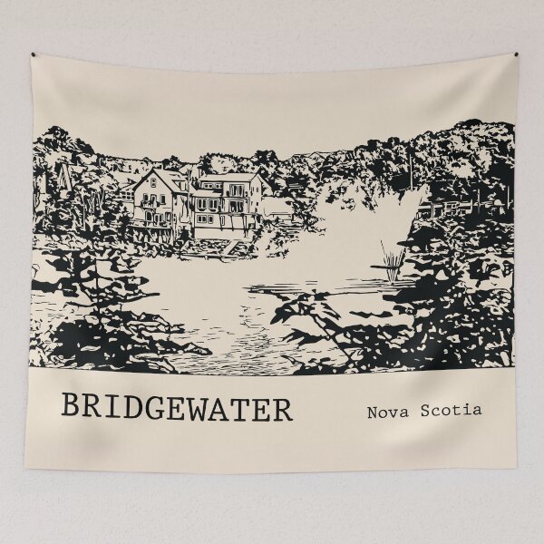 Item preview, Bridgewater Nova Scotia designed and sold by Lakeric Cityscapes.