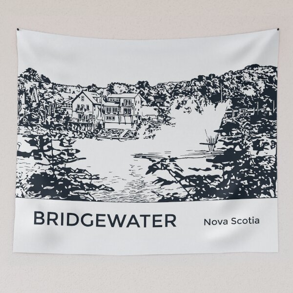 Item preview, Bridgewater Nova Scotia designed and sold by Lakeric Cityscapes.