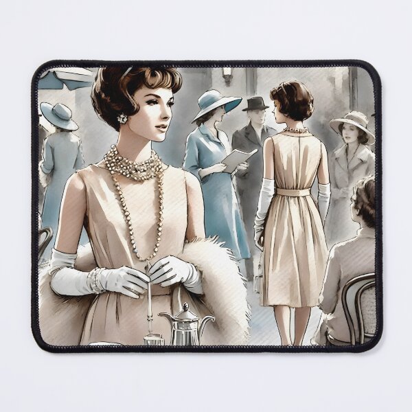 Item preview, Breakfast at Tiffany's Illustration designed and sold by unrealartwork.