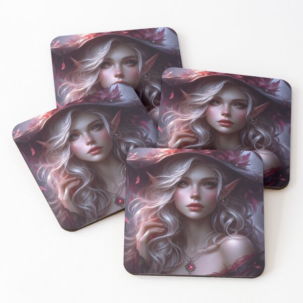 Item preview, Elf Witch designed and sold by GalleryBrisArt.