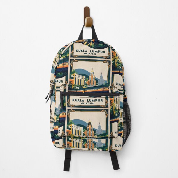Item preview, Kuala Lumpur Malaysia Vintage Travel Tourism designed and sold by TravelersGems.