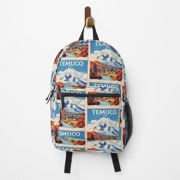 Item preview, Temuco Chile Retro Vintage Poster Tourism designed and sold by TravelersGems.