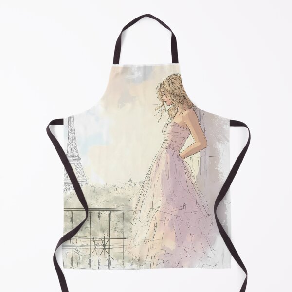 Item preview, Paris Chic Elegance – Parisian Glamour Art Featuring an Elegant Woman in Paris designed and sold by daila70.