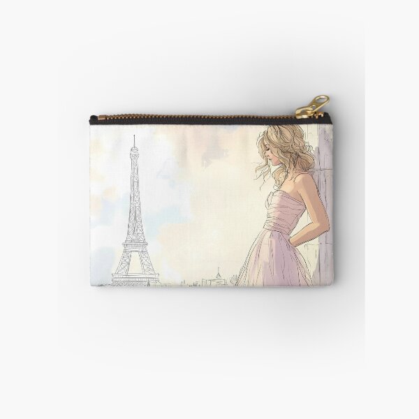 Item preview, Paris Chic Elegance – Parisian Glamour Art Featuring an Elegant Woman in Paris designed and sold by daila70.
