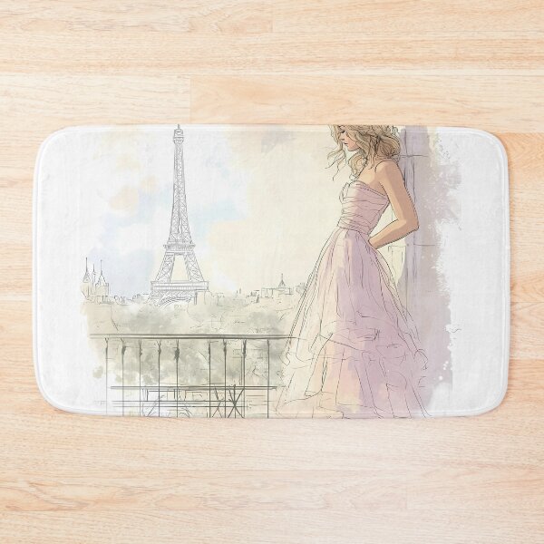 Item preview, Paris Chic Elegance – Parisian Glamour Art Featuring an Elegant Woman in Paris designed and sold by daila70.