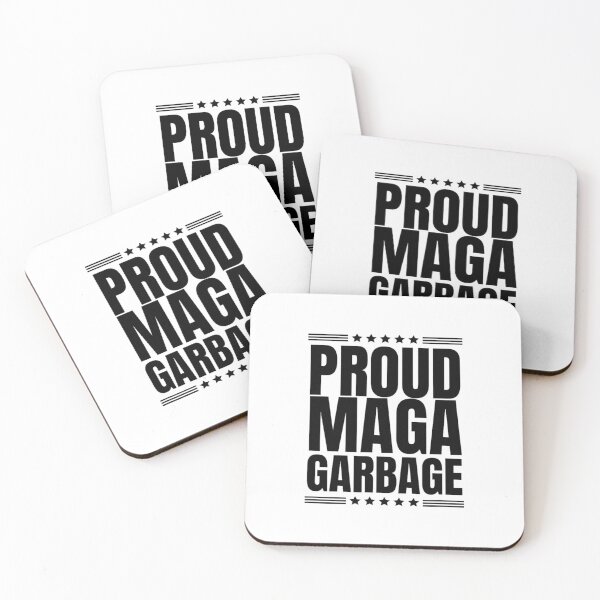 Item preview, Proud MAGA Garbage Trump Supporter designed and sold by Gala-Zae.