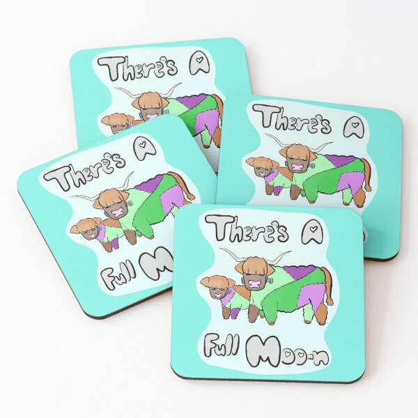 Item preview, Frankenstein's Highland Cows designed and sold by RyanAshCrafts.