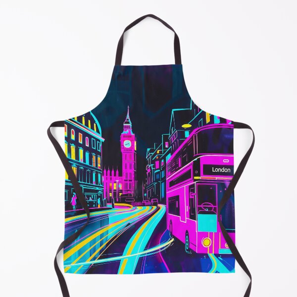 Item preview, Neon Nights in London designed and sold by Gravitylessarts.