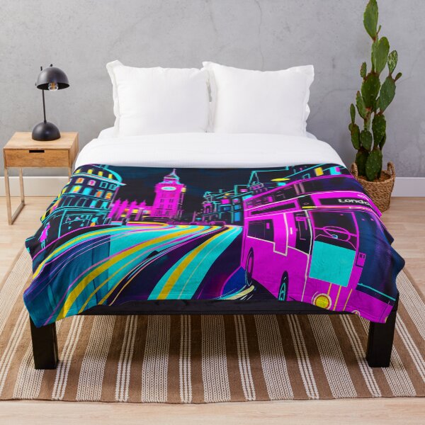 Item preview, Neon Nights in London designed and sold by Gravitylessarts.
