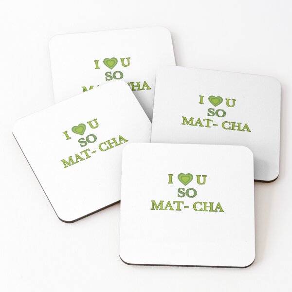 Item preview, I love u so matcha designed and sold by DreamySarang.