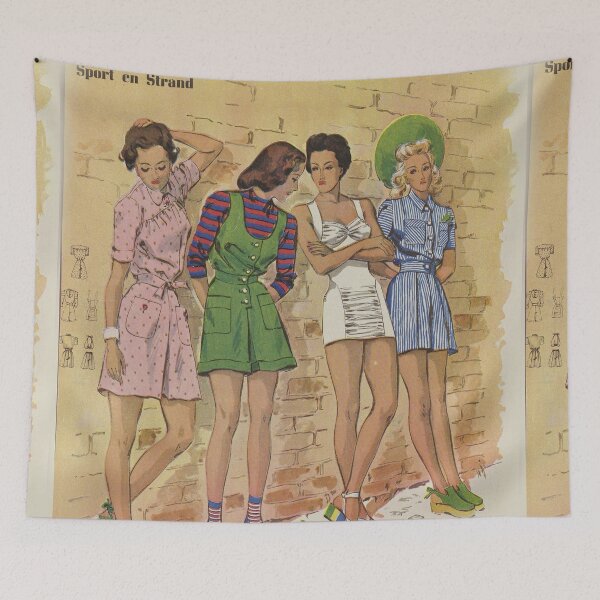 Item preview, Sport en strand: K 34371 : Dit tenis- de strandpakj (1942) designed and sold by Vintage Designs +.