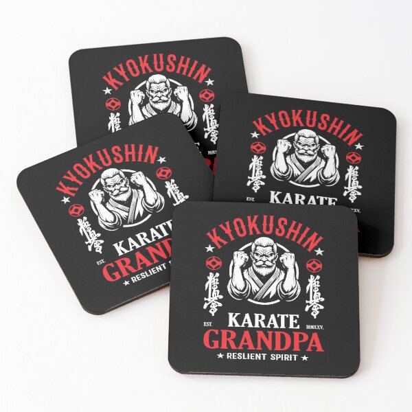 Artikelvorschau, Kyokushin Karate Grandpa - Cooles Großvater Karateka Design entworfen und verkauft von RetroMaritalArt.