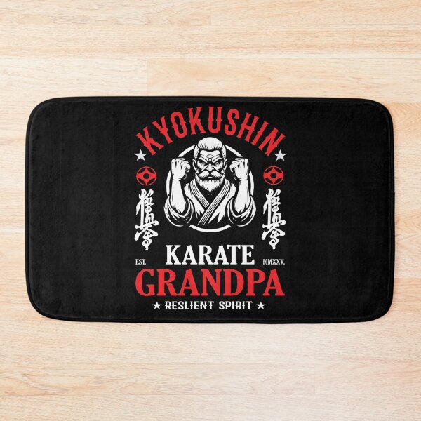 Artikelvorschau, Kyokushin Karate Grandpa - Cooles Großvater Karateka Design entworfen und verkauft von RetroMaritalArt.