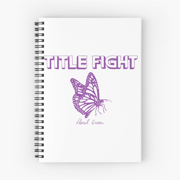 Item preview, Title Fight Floral Green Anniversary designed and sold by Rasmuschrist.
