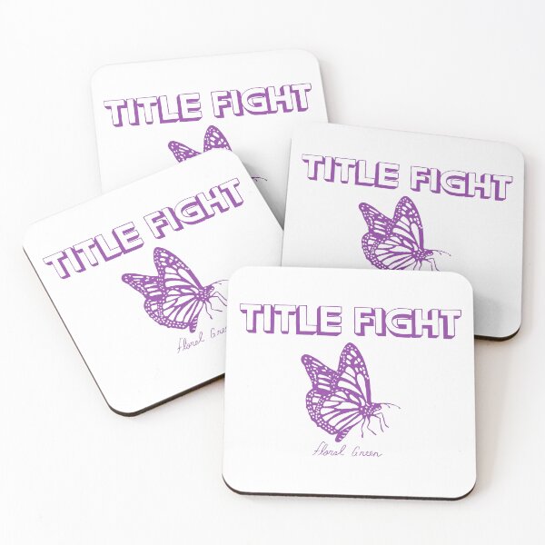 Item preview, Title Fight Floral Green Anniversary designed and sold by Rasmuschrist.
