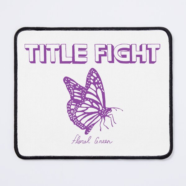 Item preview, Title Fight Floral Green Anniversary designed and sold by Rasmuschrist.