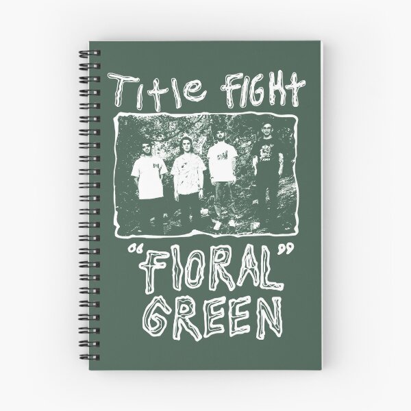 Item preview, Title Fight Floral Green Promo designed and sold by Rasmuschrist.