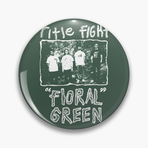 Item preview, Title Fight Floral Green Promo designed and sold by Rasmuschrist.