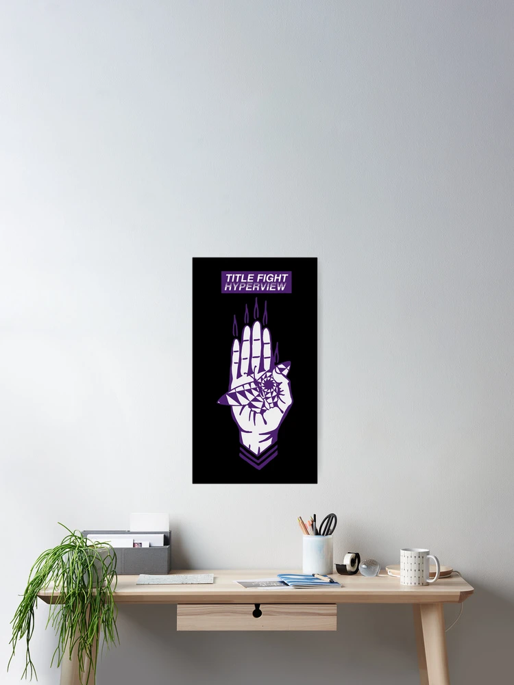 Thumbnail 2 of 3, Poster, Title Fight Hyperview Hand designed and sold by Rasmuschrist.
