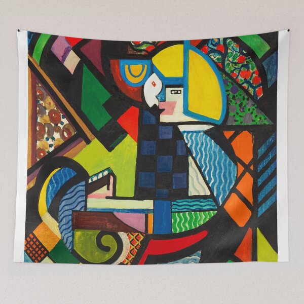 Artikelvorschau, Tochter im Rocker (1917–1918) Gemälde von Henry Lyman Sayen entworfen und verkauft von Vintage Designs +.