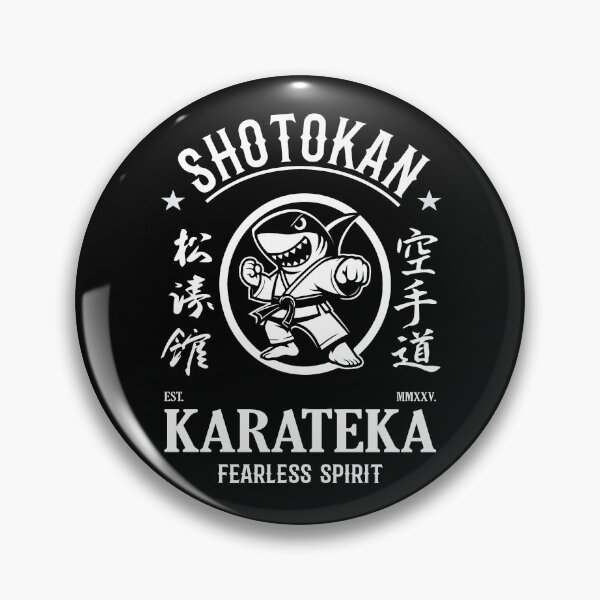Item preview, Shotokan Karate Hai - Fearless Spirit designed and sold by RetroMaritalArt.