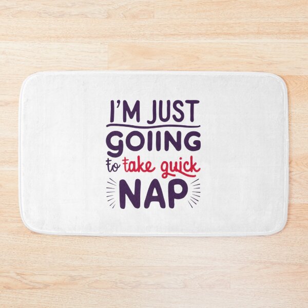 Item preview, Quick Nap - Funny Rest and Relaxation Quote designed and sold by love3617.