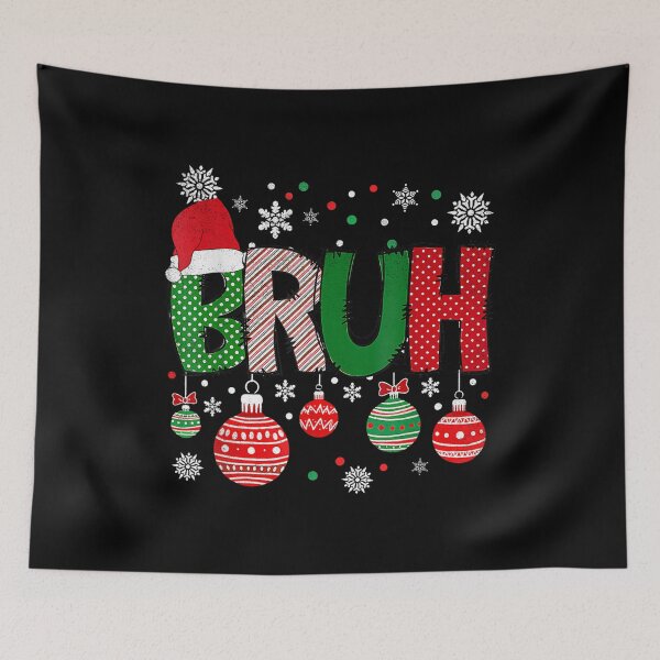 Item preview, Bruh Meme Funny Saying Bro Greeting Christmas designed and sold by tystock.