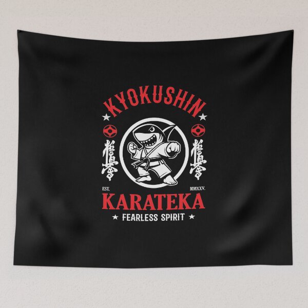 Item preview, Kyokushin Karate Hai - Fearless Spirit designed and sold by RetroMaritalArt.