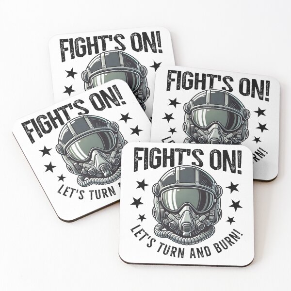 Item preview, Fight's on! Let's turn and burn. designed and sold by mksjr.