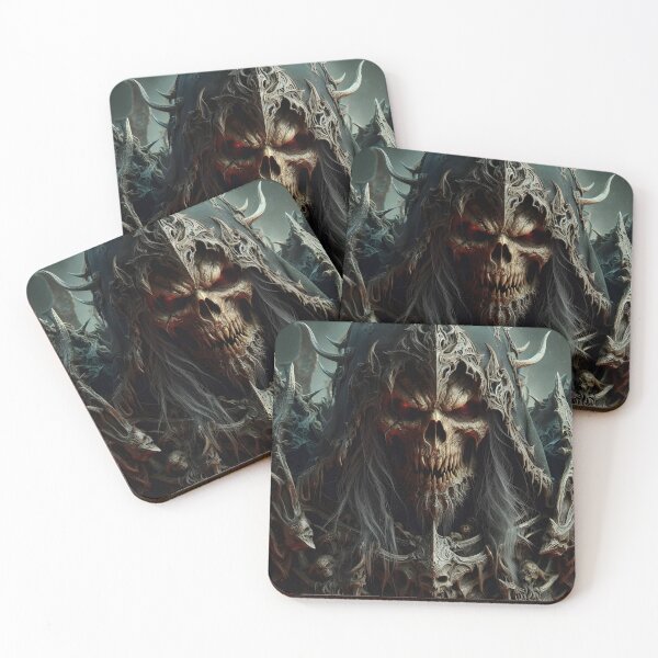 Item preview, Undead Skull Warrior designed and sold by GalleryBrisArt.