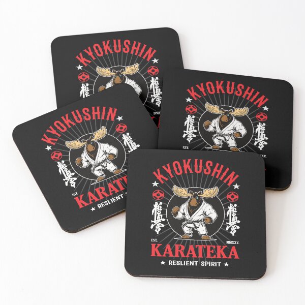 Item preview, Kyokushin Karate Moose - Resilient Spirit designed and sold by RetroMaritalArt.