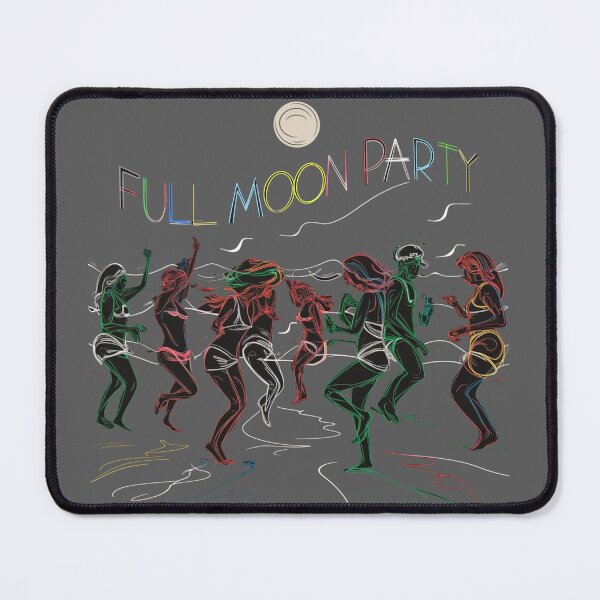 Item preview, Full Moon Party Neon Vibes designed and sold by KennerTH.