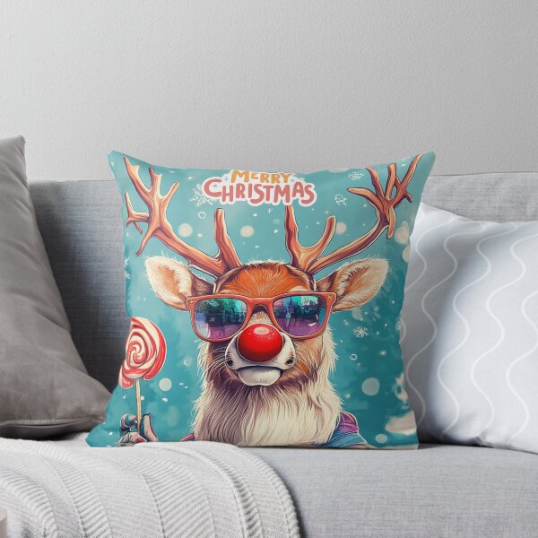 Item preview, Hipster Pastel Reindeer Christmas Vibes designed and sold by The Art of Kkatarynka.