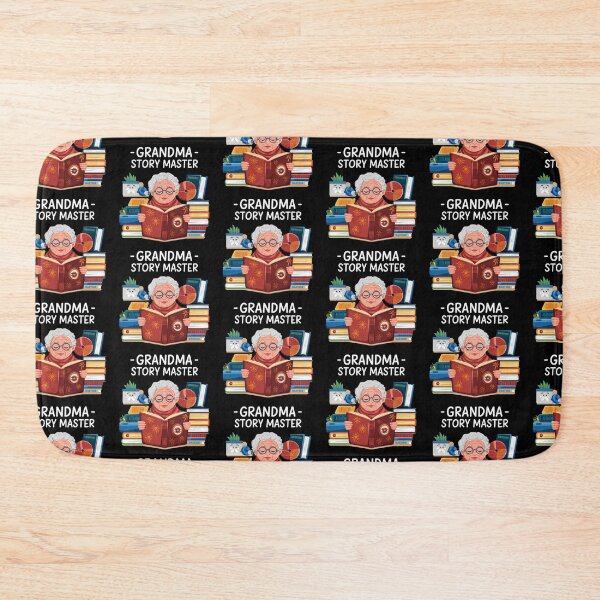 Item preview, Grandma Story Master – Charming Book Lover Design designed and sold by Pastel-Pulse.
