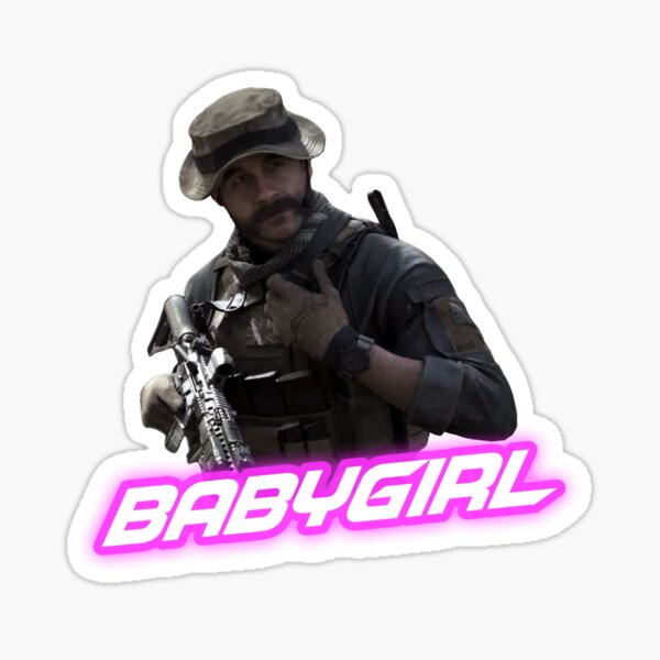 Item preview, Babygirl captain Price cod designed and sold by tigerrrcat.