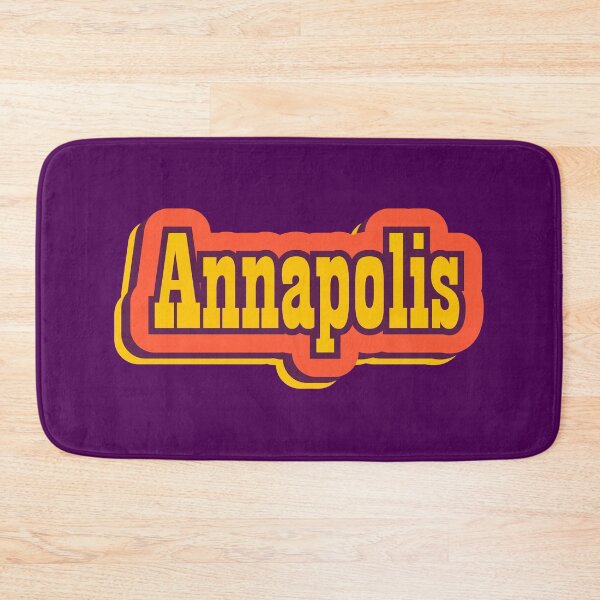 Item preview, Annapolis, Maryland Retro Typography designed and sold by ArtNoveltee.