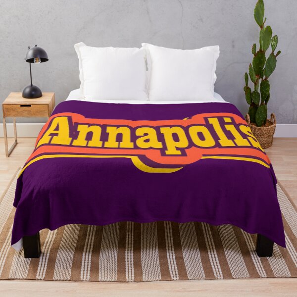 Item preview, Annapolis, Maryland Retro Typography designed and sold by ArtNoveltee.