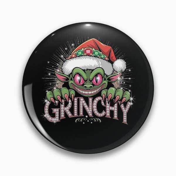Artikelvorschau, Festliches grünes Wesen mit Weihnachtsmütze und bunten Juwelen entworfen und verkauft von love3617.