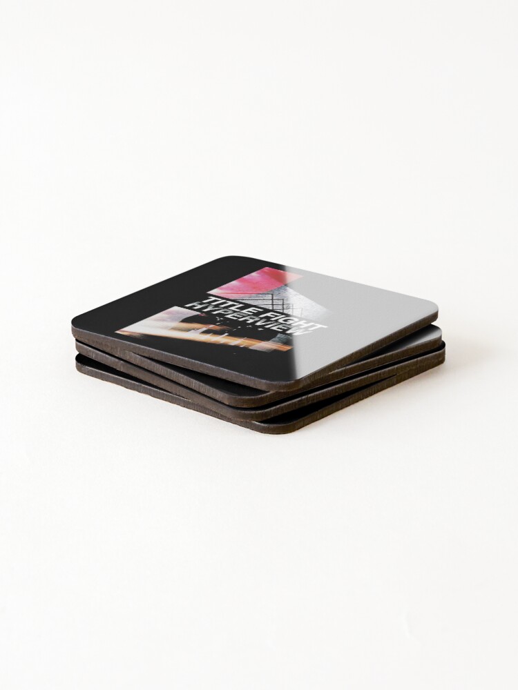 Thumbnail 4 of 5, Coasters (Set of 4), Title Fight Hyperview designed and sold by Rasmuschrist.