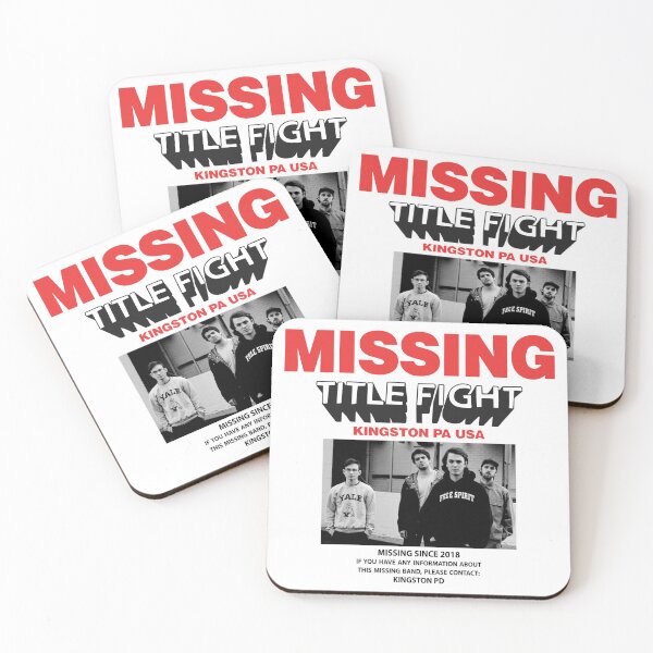 Item preview, Missing Title Fight designed and sold by Rasmuschrist.