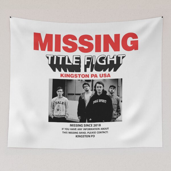 Item preview, Missing Title Fight designed and sold by Rasmuschrist.