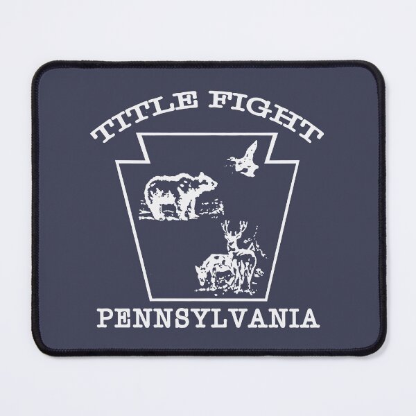 Item preview, Title Fight Pennsylvania designed and sold by Rasmuschrist.