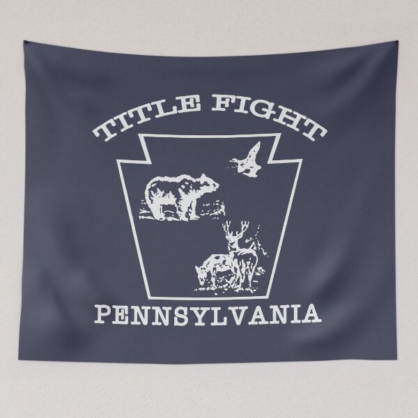 Item preview, Title Fight Pennsylvania designed and sold by Rasmuschrist.