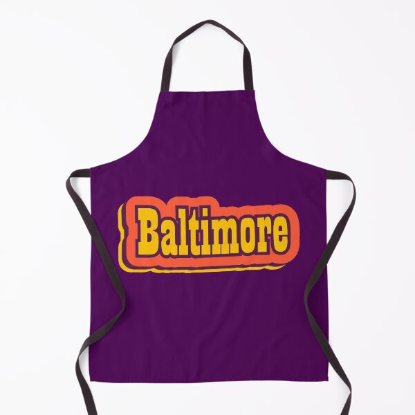Item preview, Baltimore, Maryland Retro Typography designed and sold by ArtNoveltee.