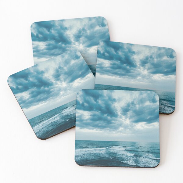 Item preview, blue clouds and sea designed and sold by skalihm.